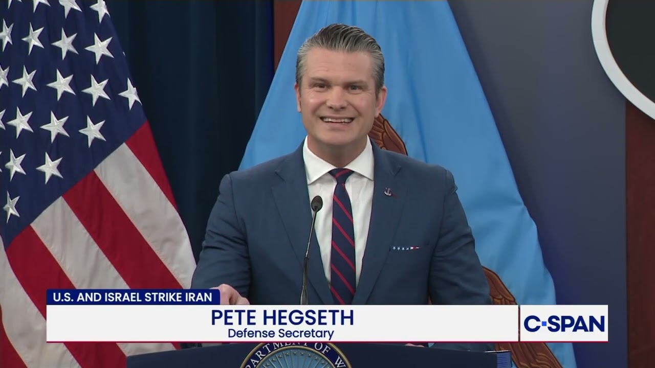 Secretary Pete Hegseth on Operation Epic Fury