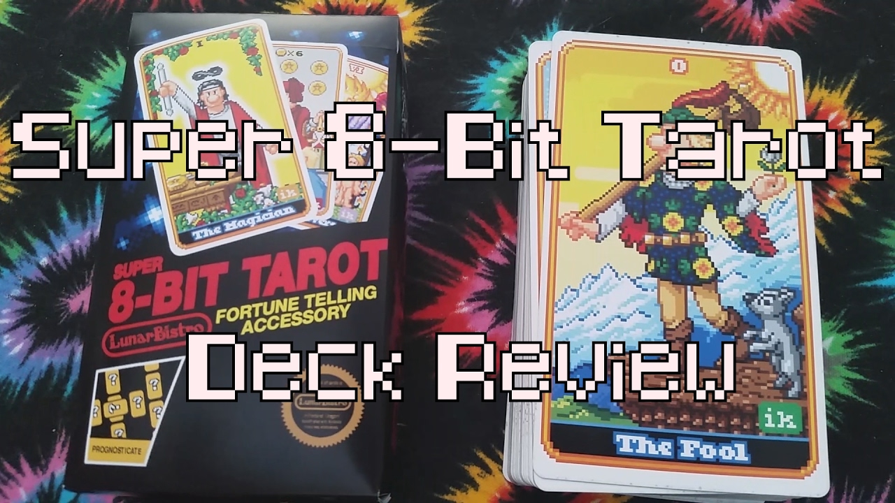 Super 8 Bit Tarot Deck Review + Flip through