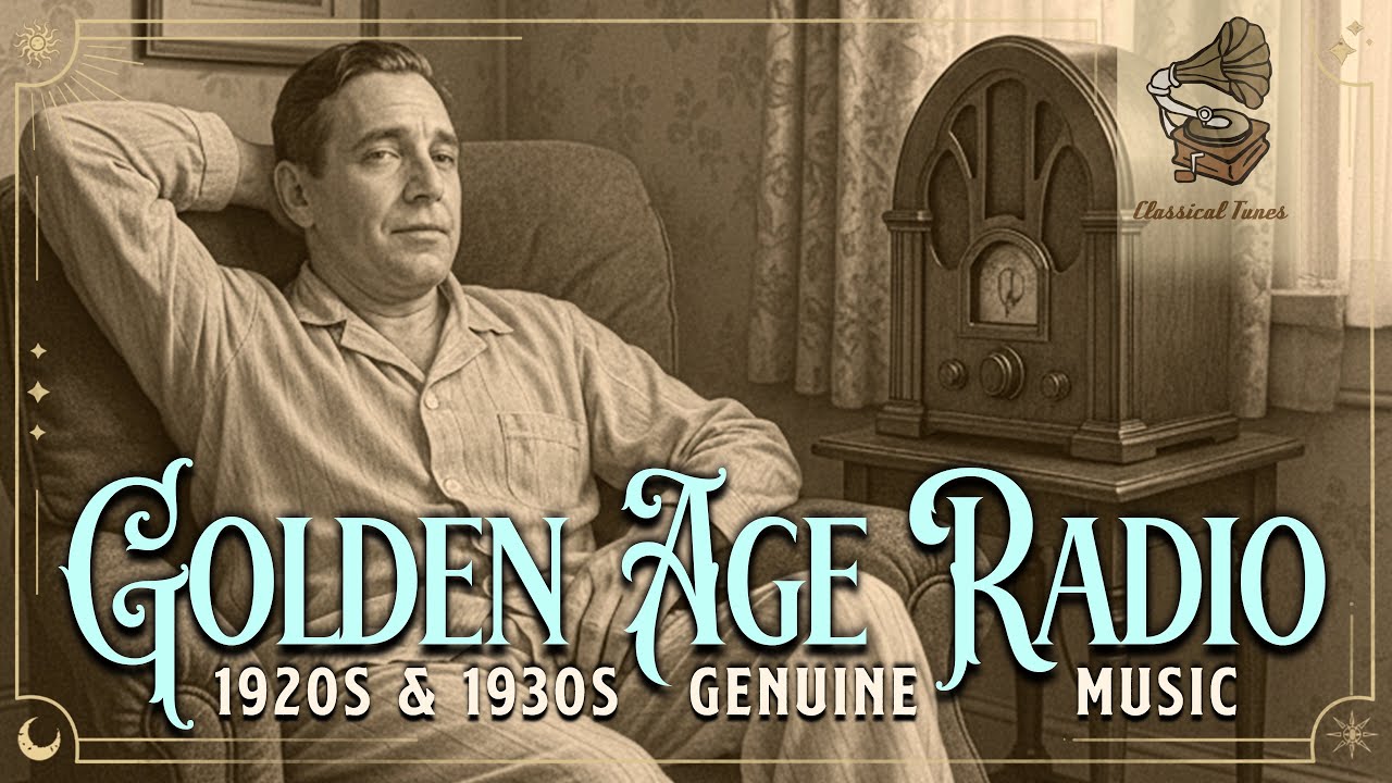 Golden Age Radio | The Relaxing Sound Of The 1930s | Genuine Vintage Music