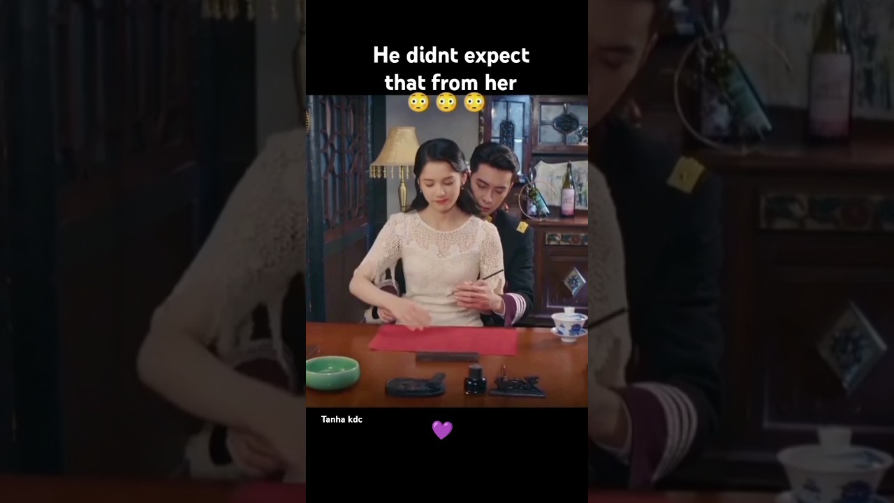 He didn't expert that from her😱😳fall in love drama 💜💞#youtubeshorts #shortvideo #shorts #short
