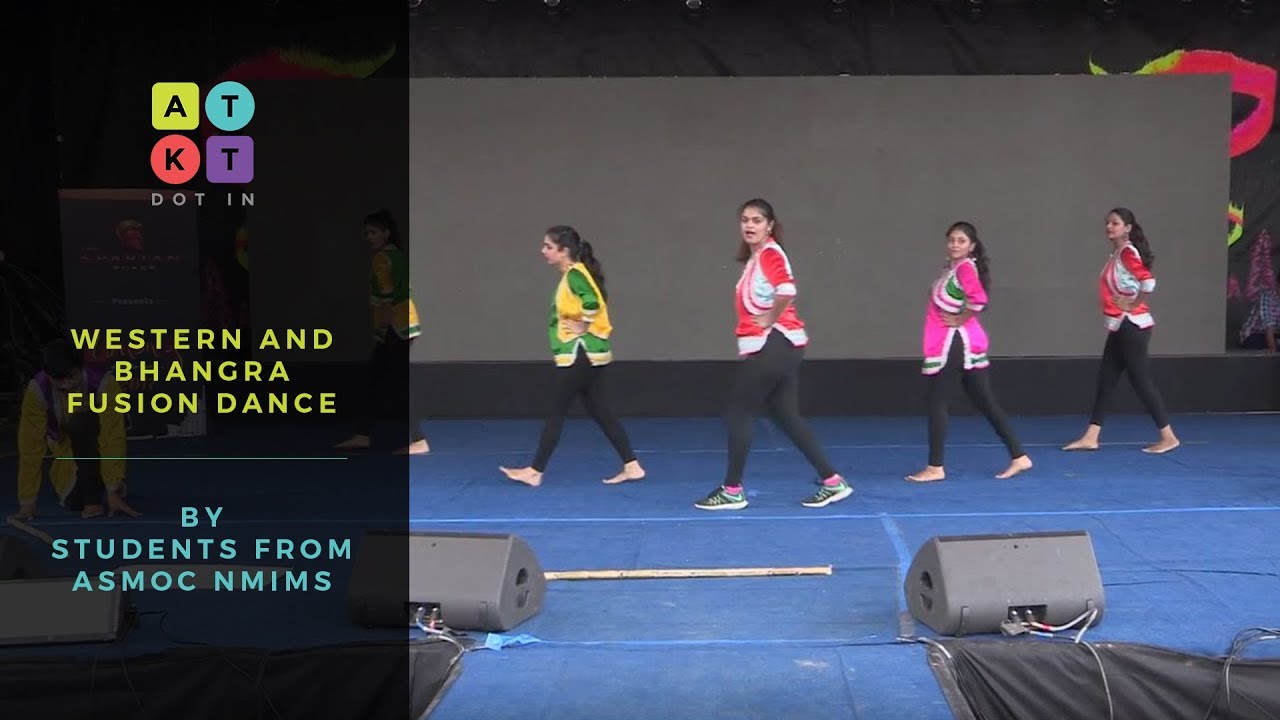 Western and Bhangra Fusion Performance by NMIMS Students | Umang 2017