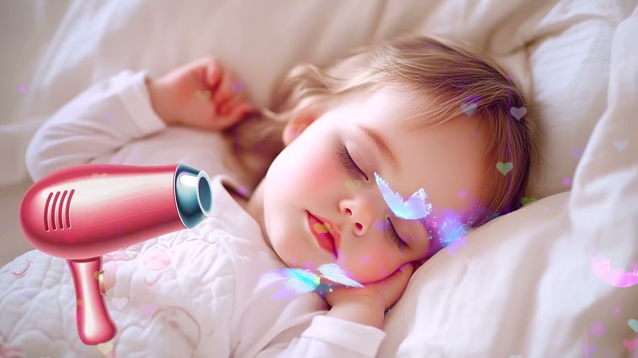 เสียงเครื่องเป่าผมสำหรับบำบัดการนอน | White Noise ASMR | Sounds Dryer Relax Sleep