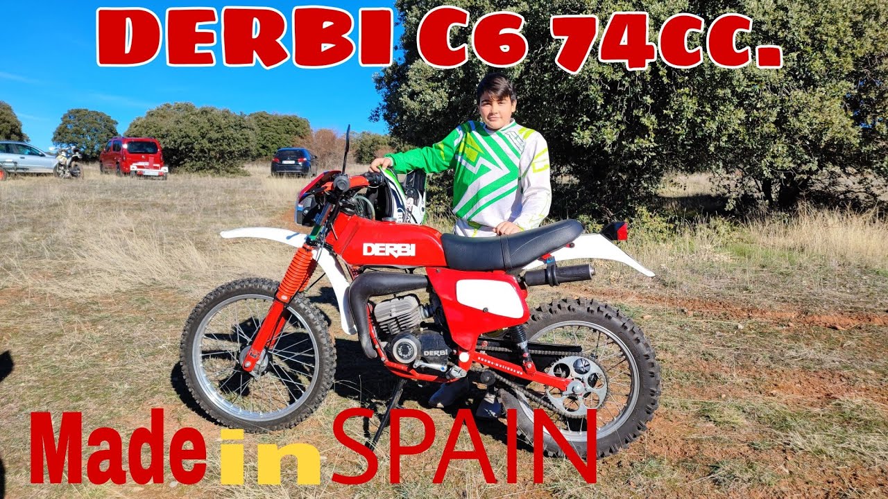 DERBI C6 74cc  ( made in SPAIN )