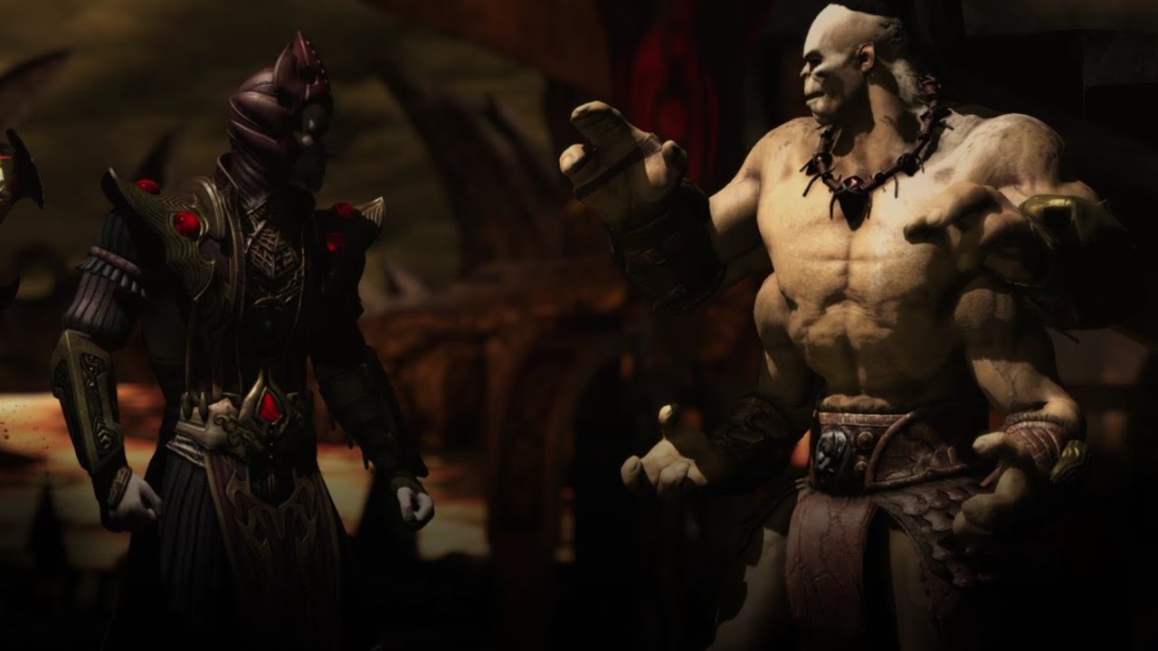 Mortal Kombat X - Shinnok (Impostor) Vs Goro (Dragon Fangs) - Very Hard