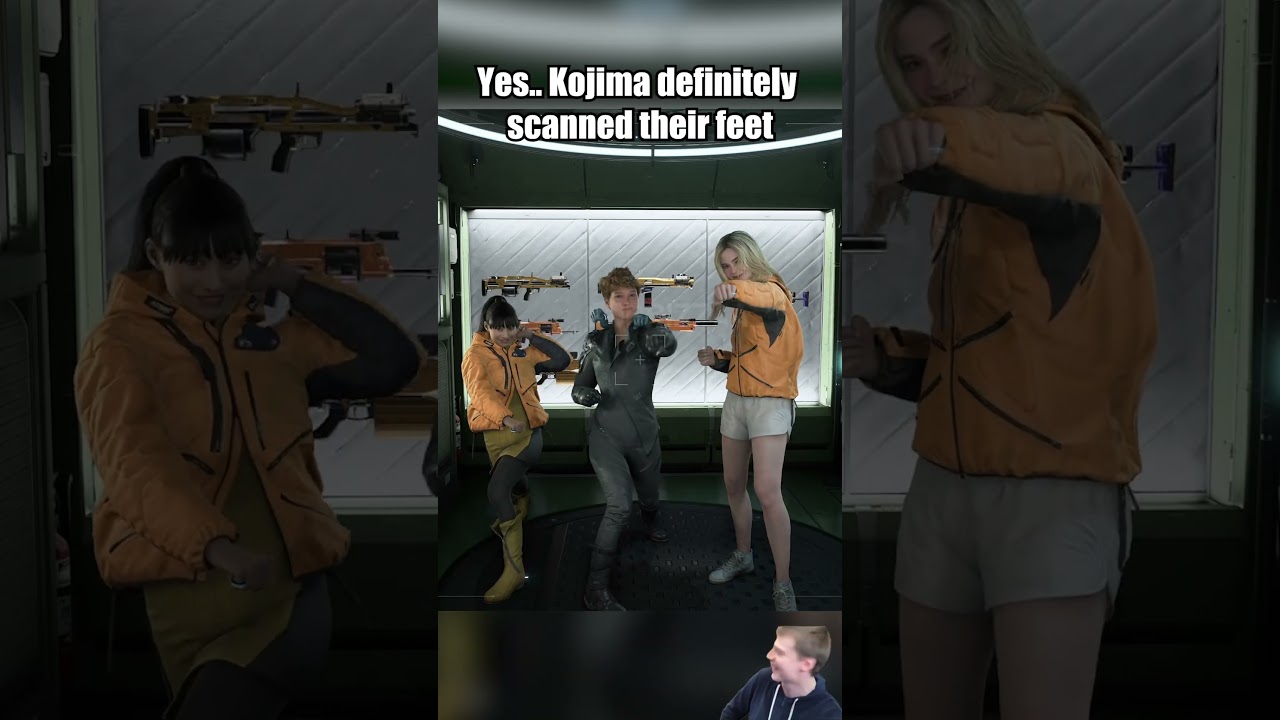 Yes.. Kojima definitely scanned their feet #deathstranding2 #deathstranding
