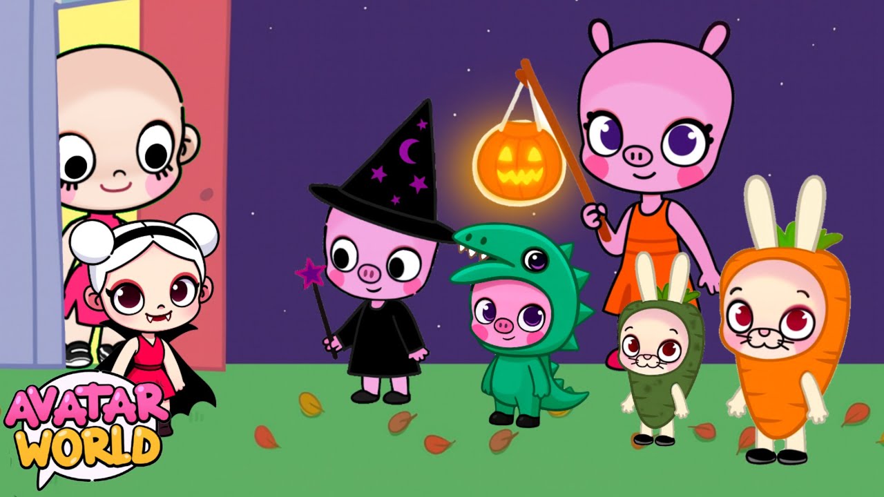 Свинка Пеппа в мире Аватара | Хэллоуин 🎃👻 | Мир Аватара