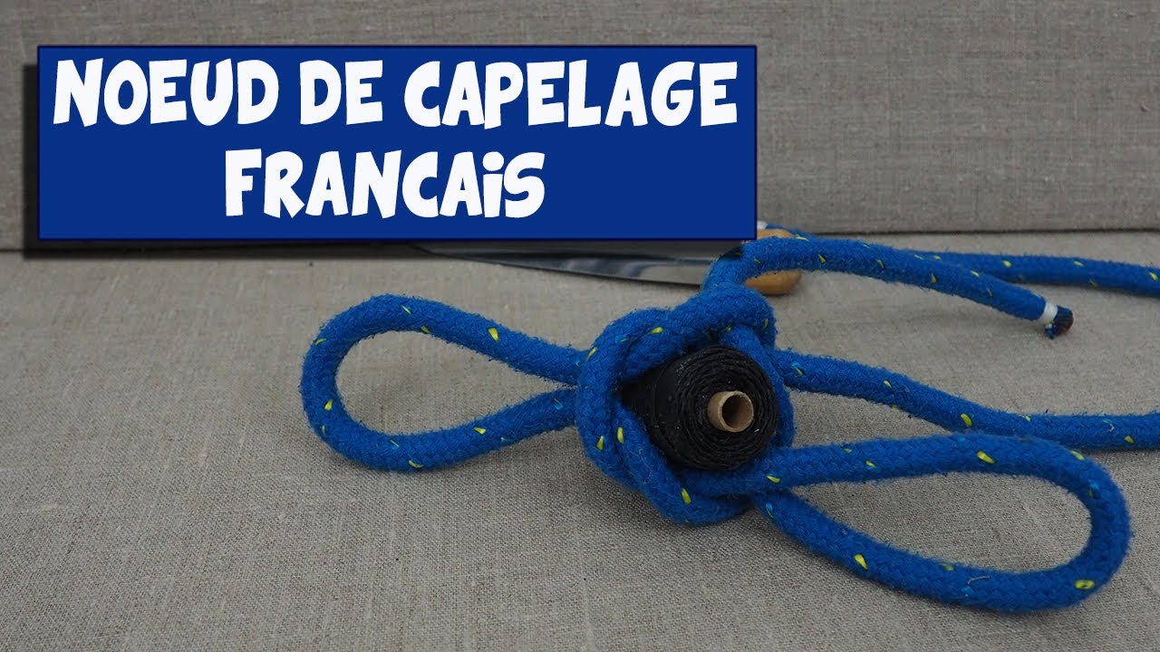 Noeud de Capelage Francais #Boucles multiples #ABOK 1170