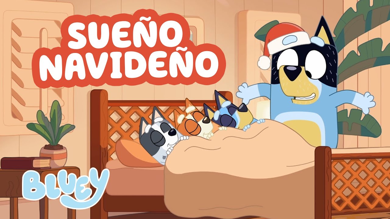 🔴EN VIVO: Momento antes de dormir en Navidad con Bluey + Más 🎄 😴 | Bluey Español Canal Oficial