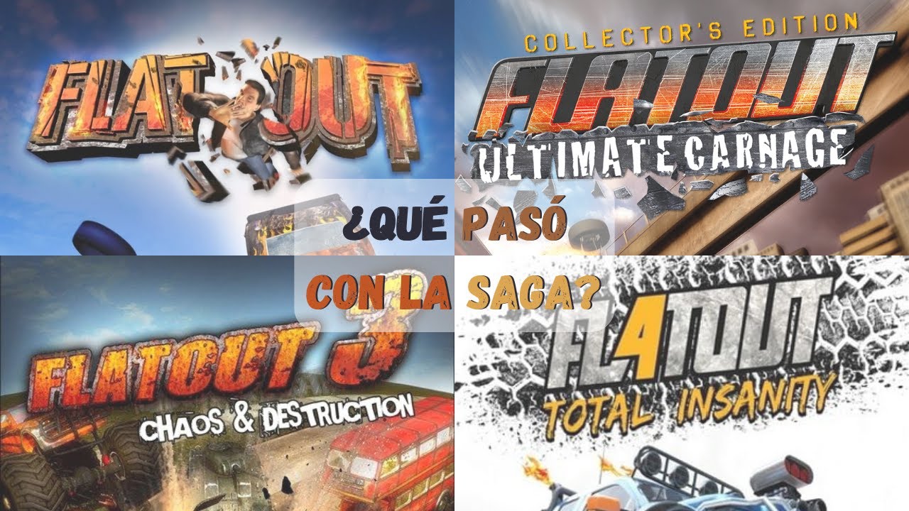 ¿Qué pasó con FlatOut? // Los Burnout que no conoces
