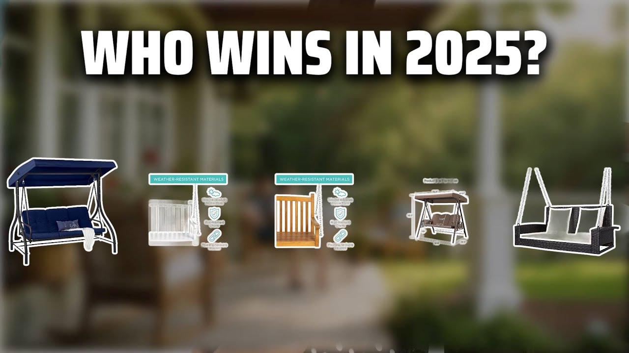 The Top 5 Best Porch Swings in 2025 - Must Watch Before Buying!