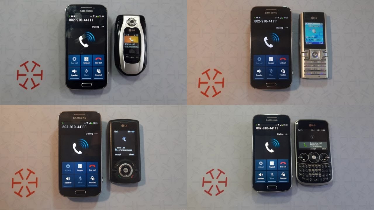 My old LG phones incoming calls