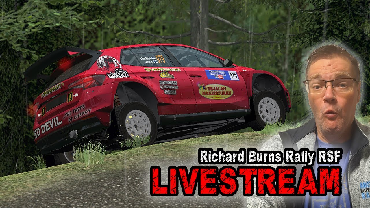 Action täyteinen Livestriimi - Richard Burns Rally RSF