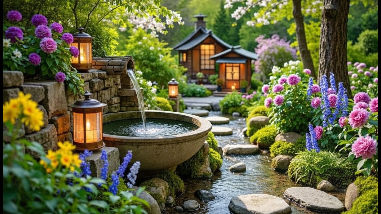 Relaxing Music + Water Sounds 🌿 Deep Sleep Music for Calm Mind, Spa Ambience, Yoga & Insomnia Relief