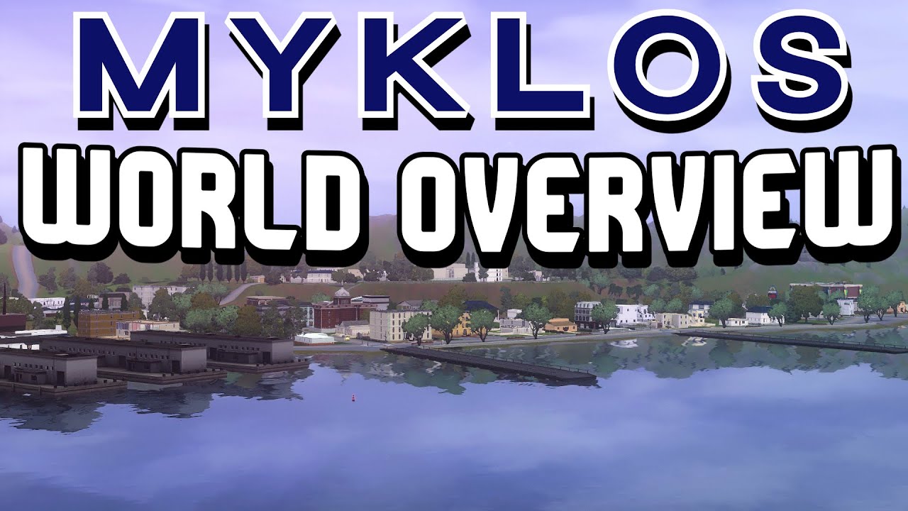 IF YOU LIKE GREECE NATURE, YOU WILL LOVE MYKLOS!! ♥ / The Sims 3: World Overview