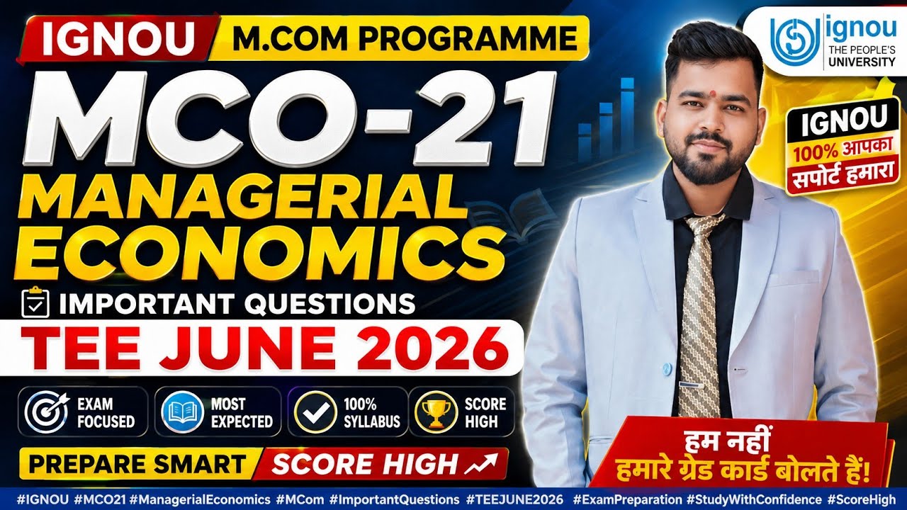 MCO-21 Most Important Questions 2026 | 90% Exam Coverage 😱 | TEE June 2026