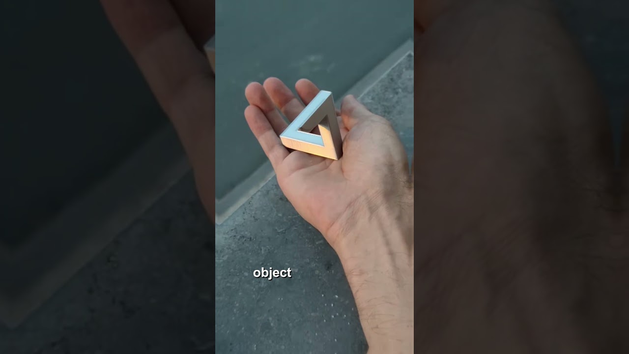 Your Brain Gets Tricked Every Time | Penrose Triangle
