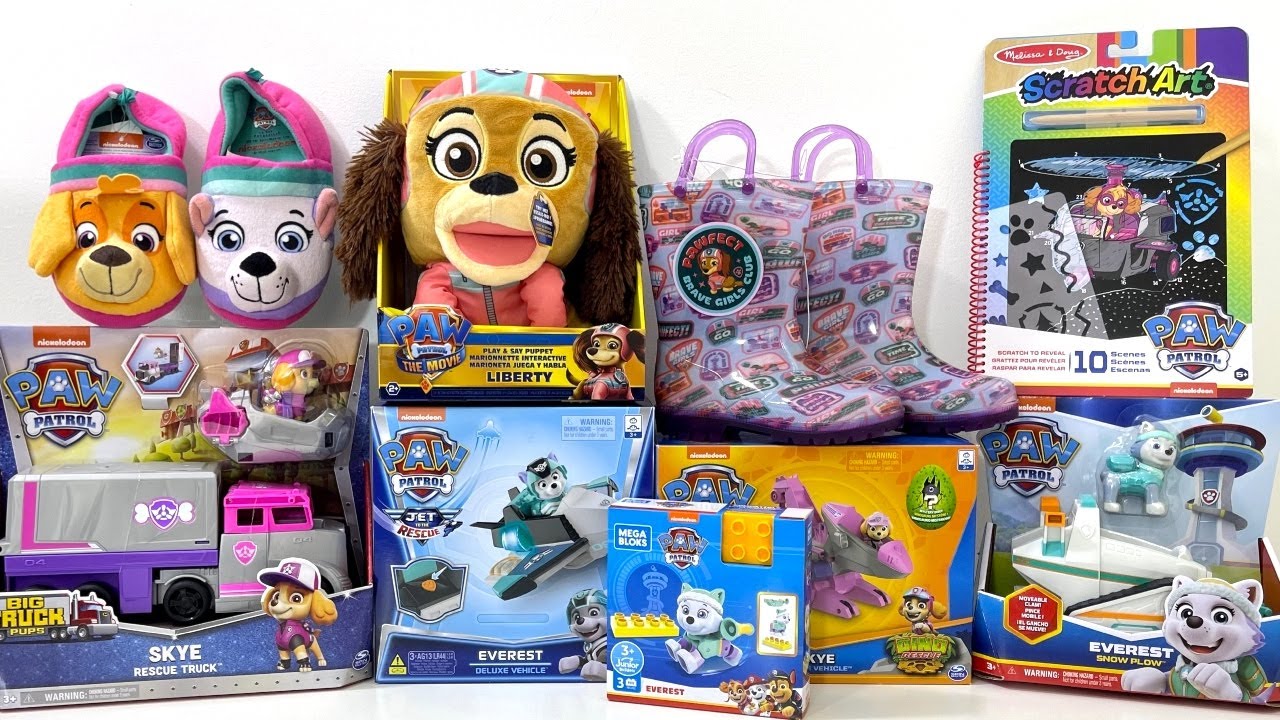 Paw Patrol Unboxing Review | Skye | Liberty | Everest
