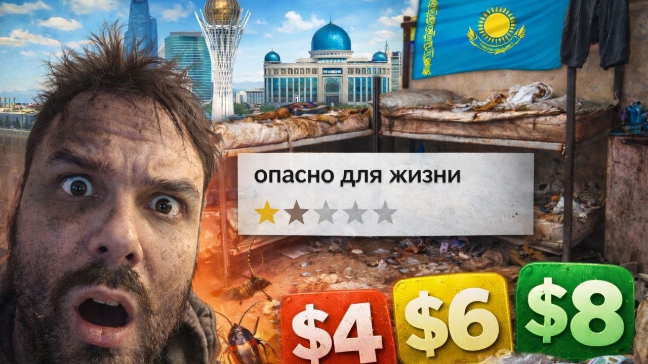 Хостел за $4 в Казахстане. КАК ЭТО?