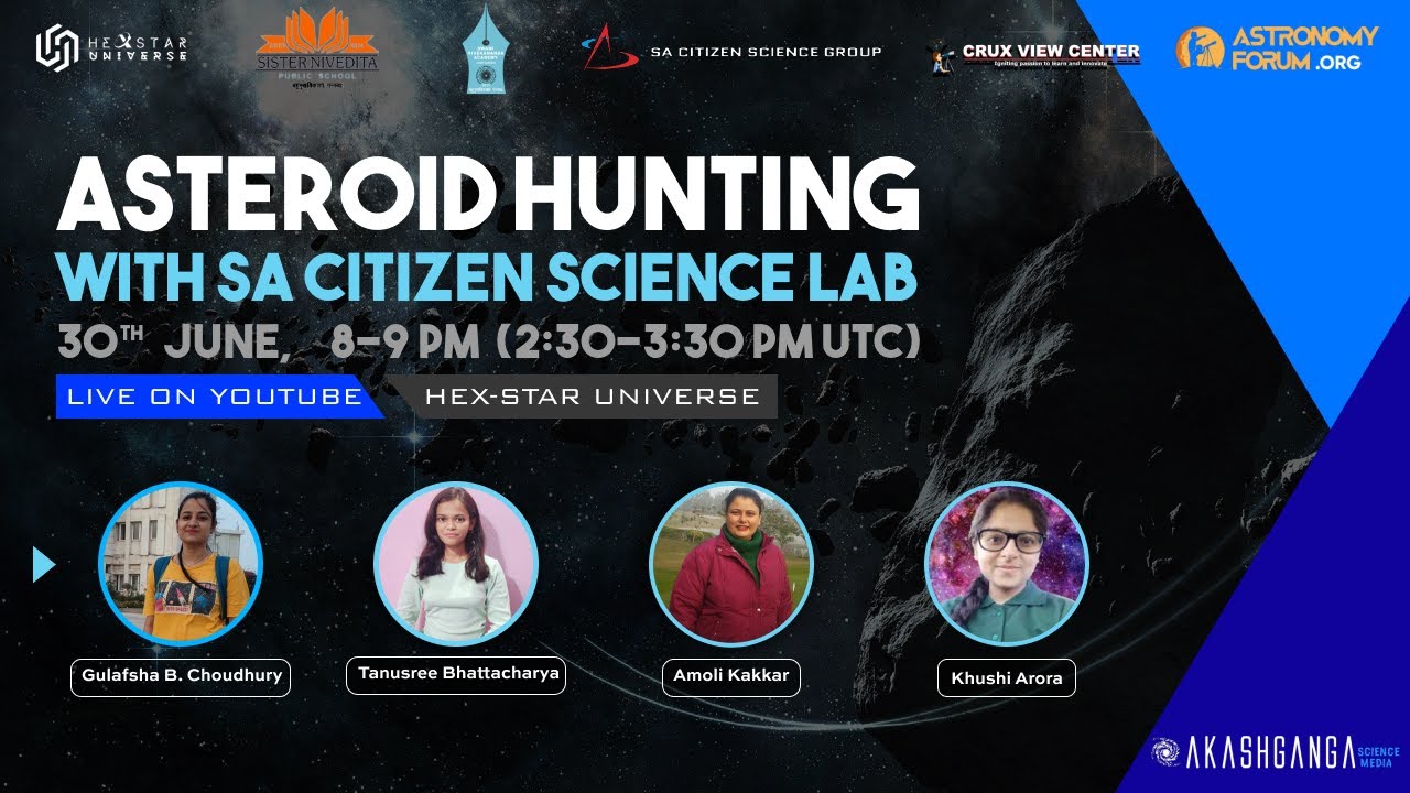 Asteroid Hunting with SA Citizen Science Lab