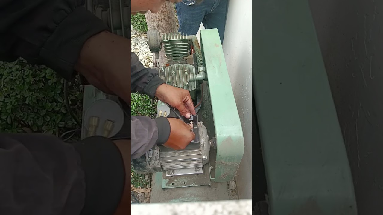 Air compressor ayaw umikot ng motor