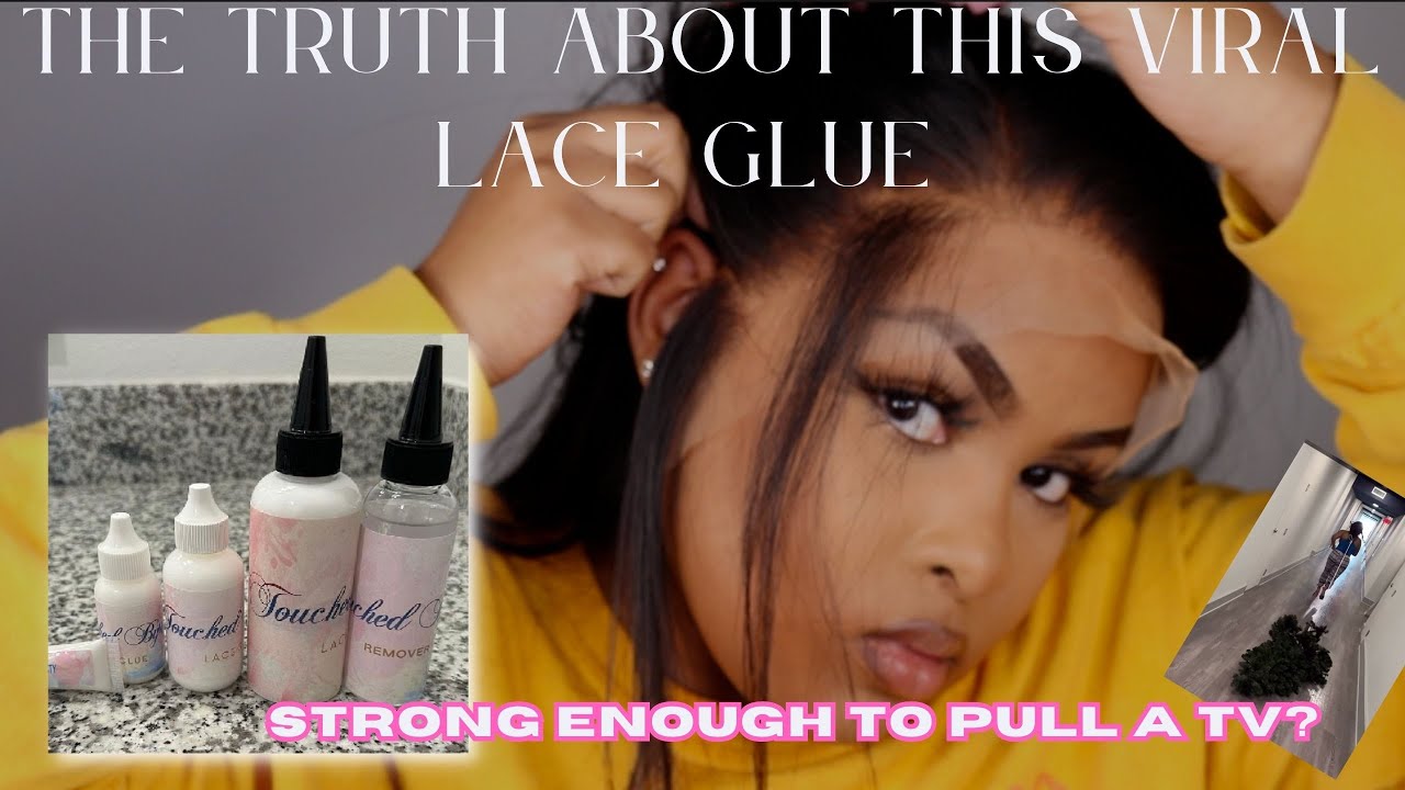 Is the TOUCHED BY MYSTY lace glue really worth the hype??? Review + Wig install
