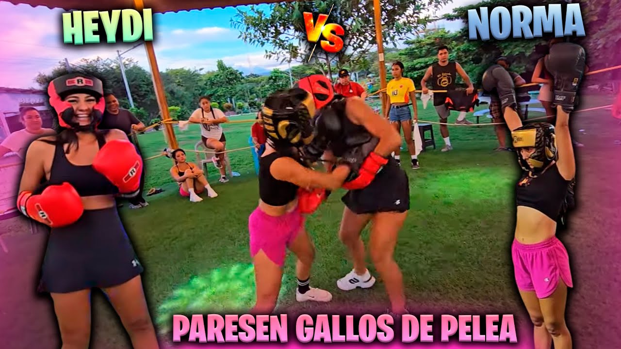 LA MEJOR PELEA DE GALLO QUE HAYAS VISTO. Norma VS Heydi. Fátima fue a ver a su chava pelear
