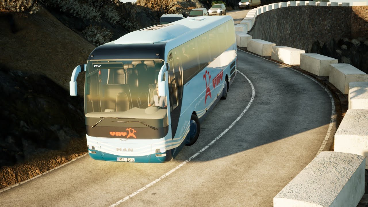 INSANE Mountain Bus Challenge! Will Everyone Make It Out Alive?! | Tourist Bus Simulator