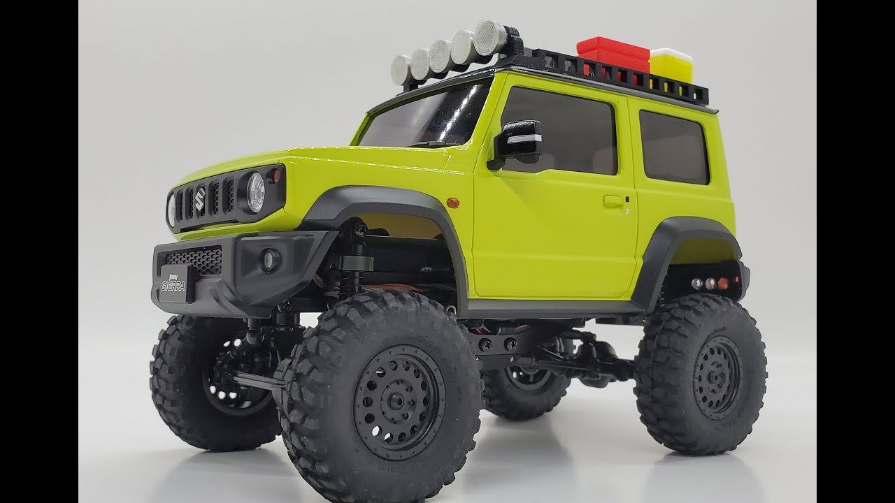 Body lift kit installation for Kyosho Mini-z 4x4 Suzuki Jimny Sierra