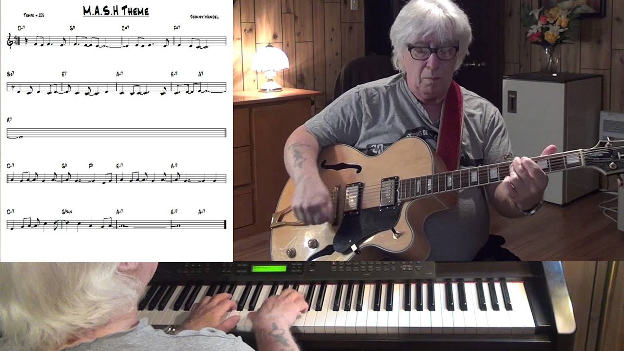 M.A.S.H Theme - Jazz guitar & piano cover ( Johnny Mandel )
