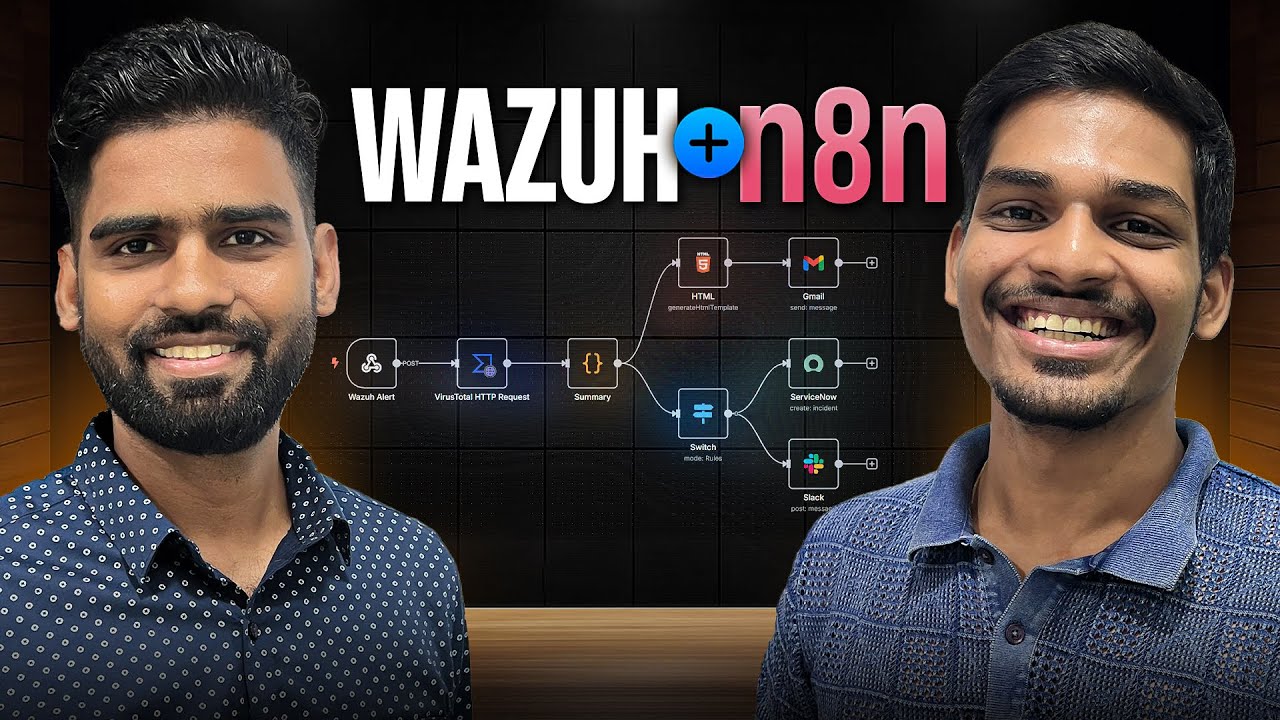 Wazuh +@n8n + ServiceNow | Automated Malicious File Enrichment | FREE Tutorial