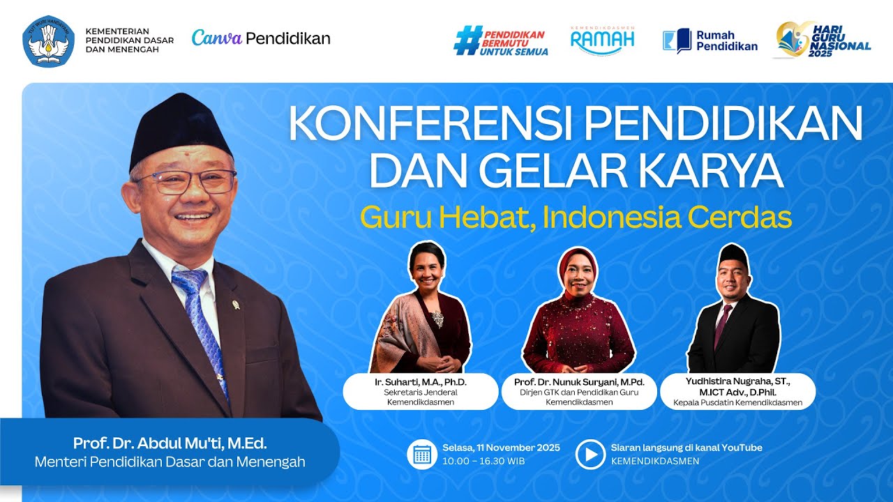 KONFERENSI PENDIDIKAN DAN GELAR KARYA 