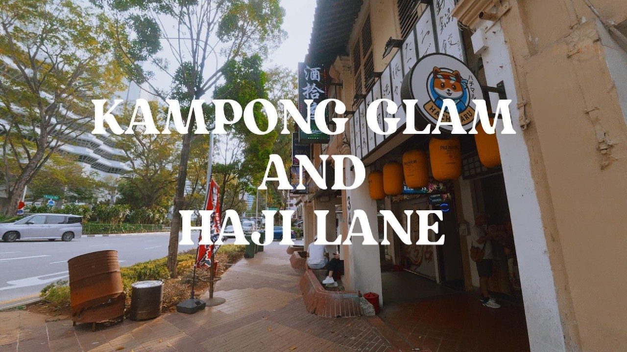SINGAPORE Sunday Walk: Beach Rd to Bugis via Haji Lane & Kampong Glam | 4K 30fps DJI Osmo Action 6