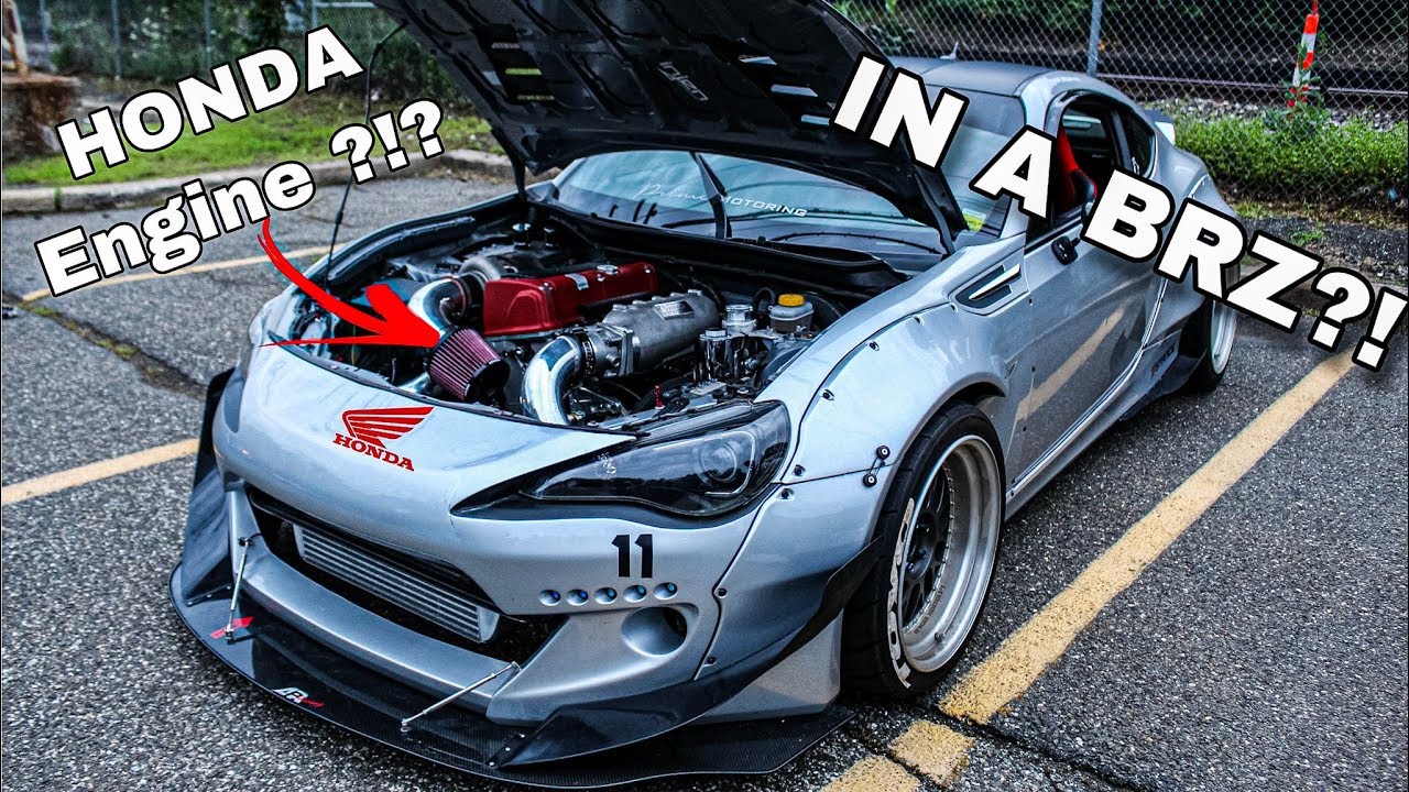 Clean Honda K24 Engine Swapped Subaru BRZ !!  (700 hp)