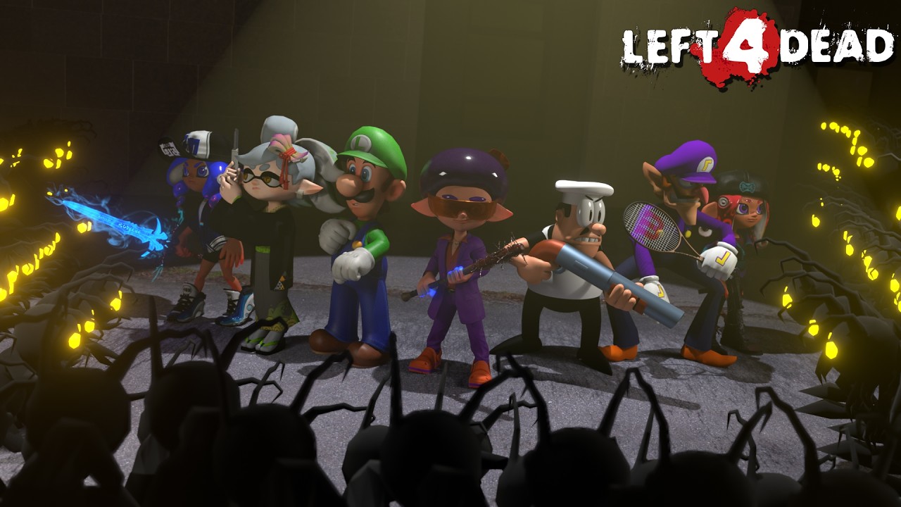 Marie And Her Squad Of Italians | Left 4 Dead (Mods) #1