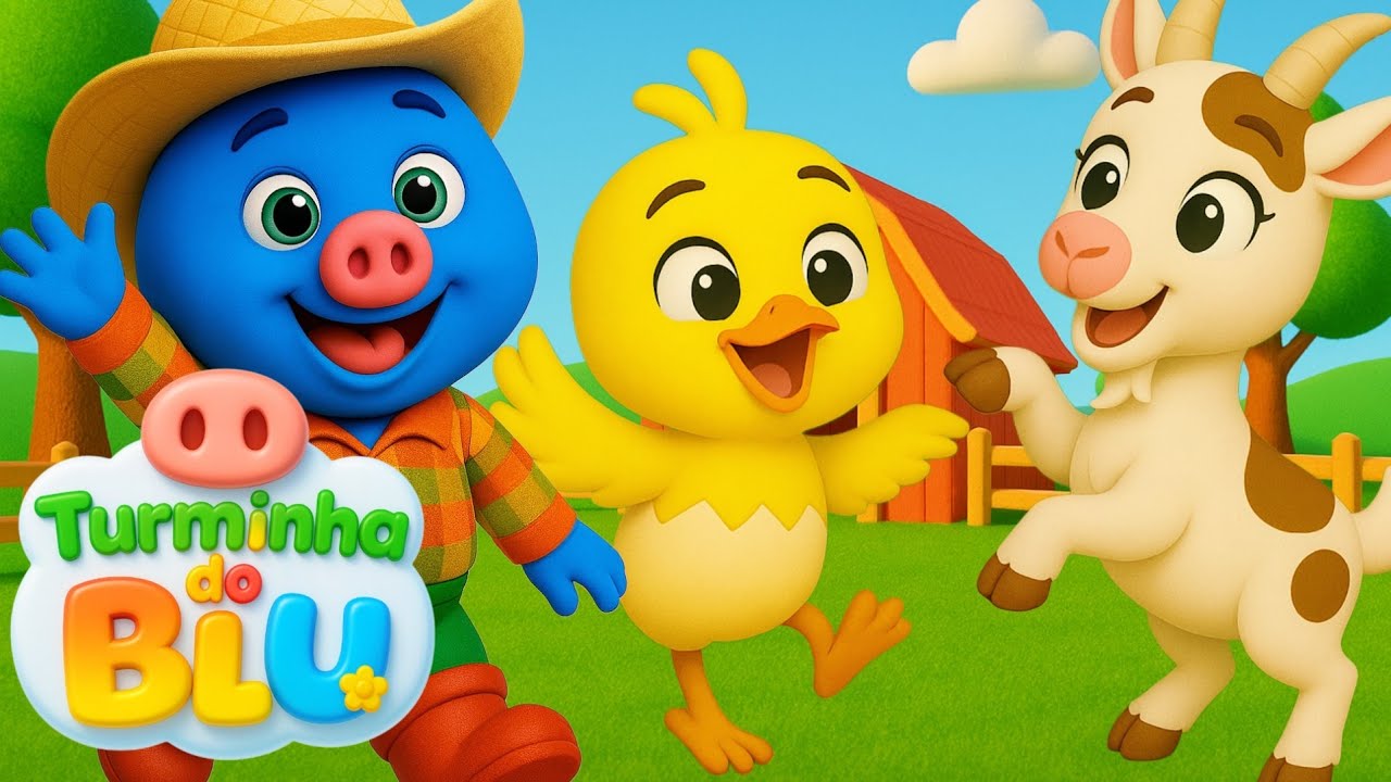 🎶 Coletânea de Músicas da Fazendinha do Blu 🐷 | Playlist Infantil | Canções Divertidas