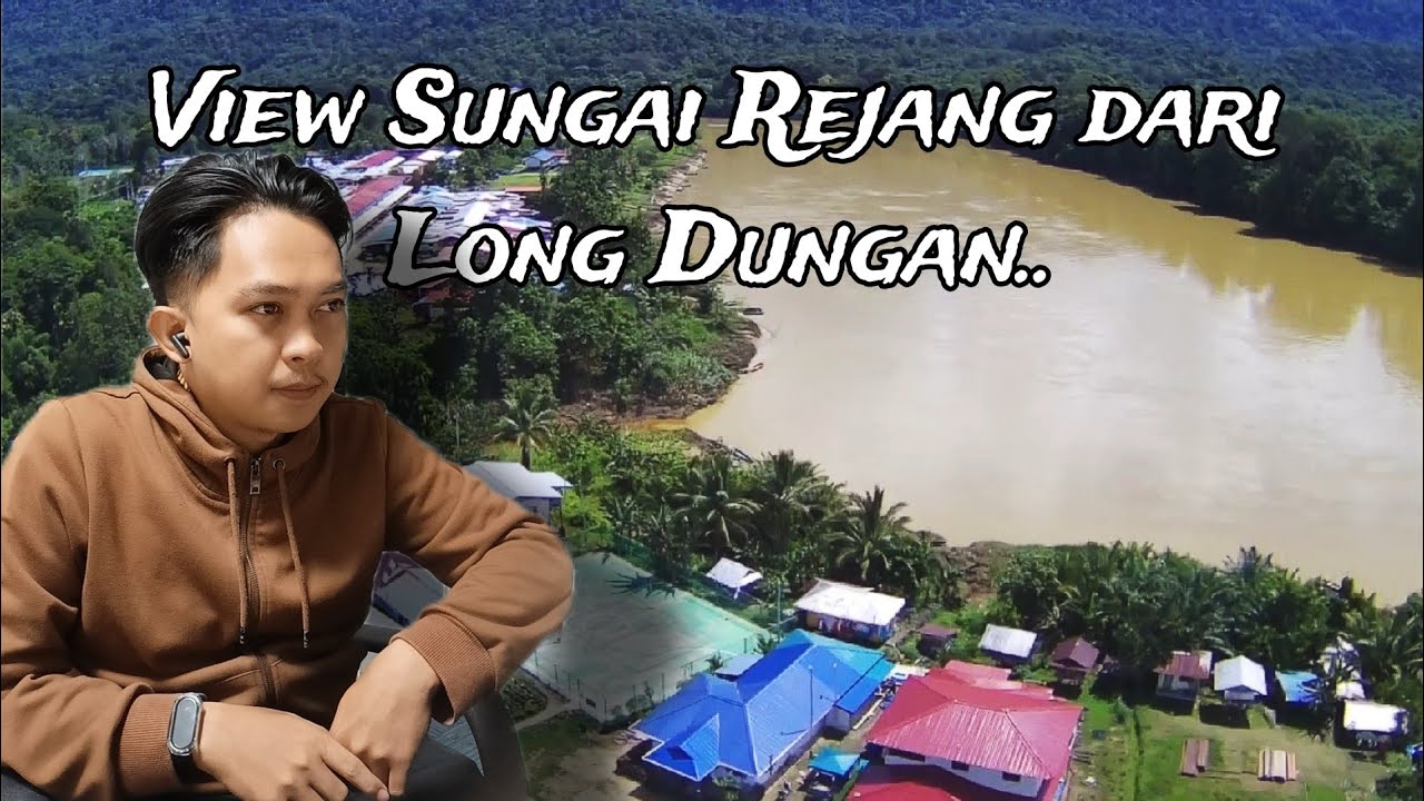 View Sungai Rejang dari Long Dungan..🙏🏻