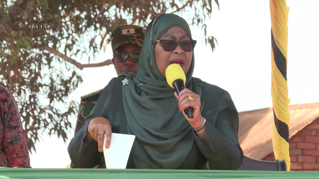 RAIS DKT. SAMIA AKIWASALIMIA WANANCHI WA LITOLA-NAMTUMBO MKOANI RUVUMA
