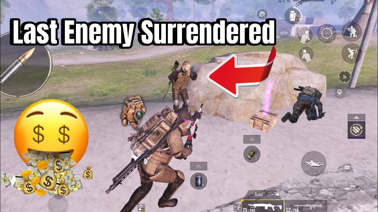 Last Enemy Raised His Hand, Then What Happened Next? Pubg Metro Royale Gameplay