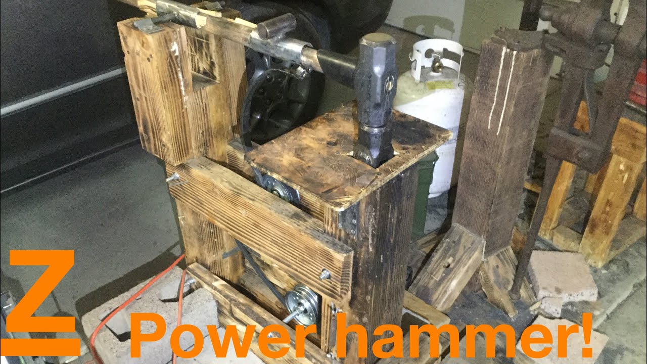 how to build a power hammer!!