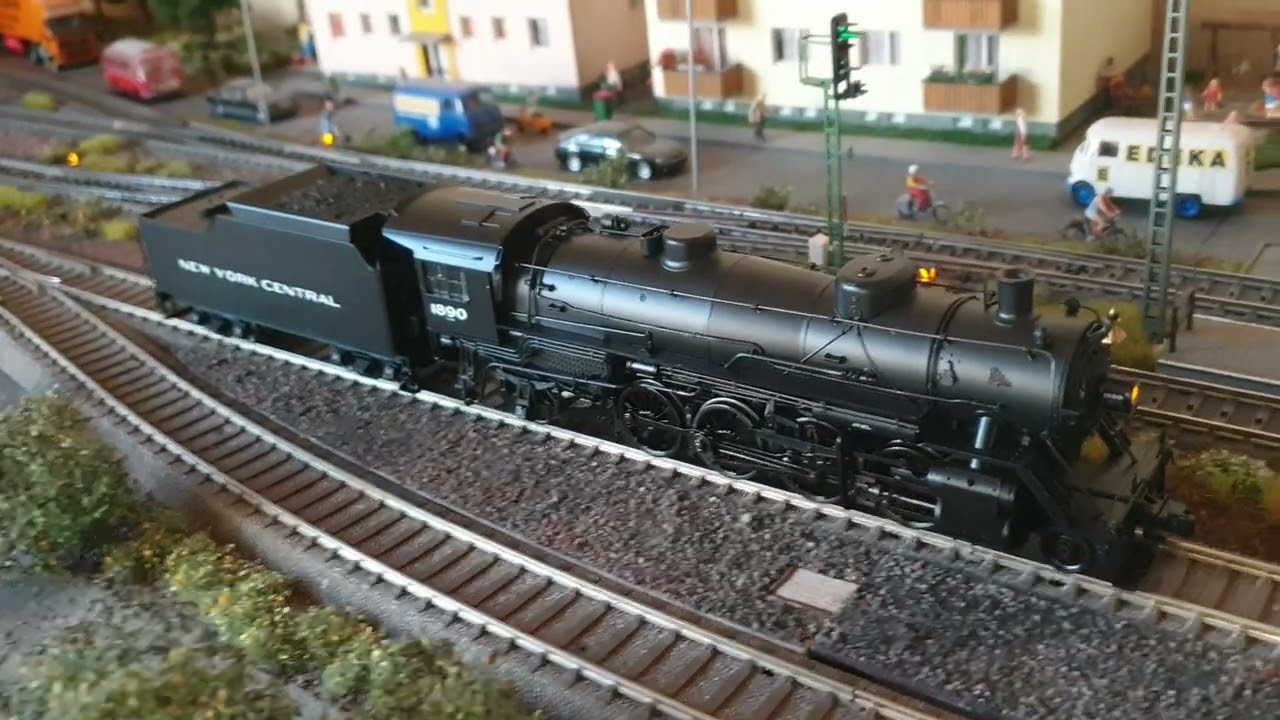 Trix H0 22801 Dampflokomotive Class H6 US Light Mikado  der New York Central  digital  ESU LokSound