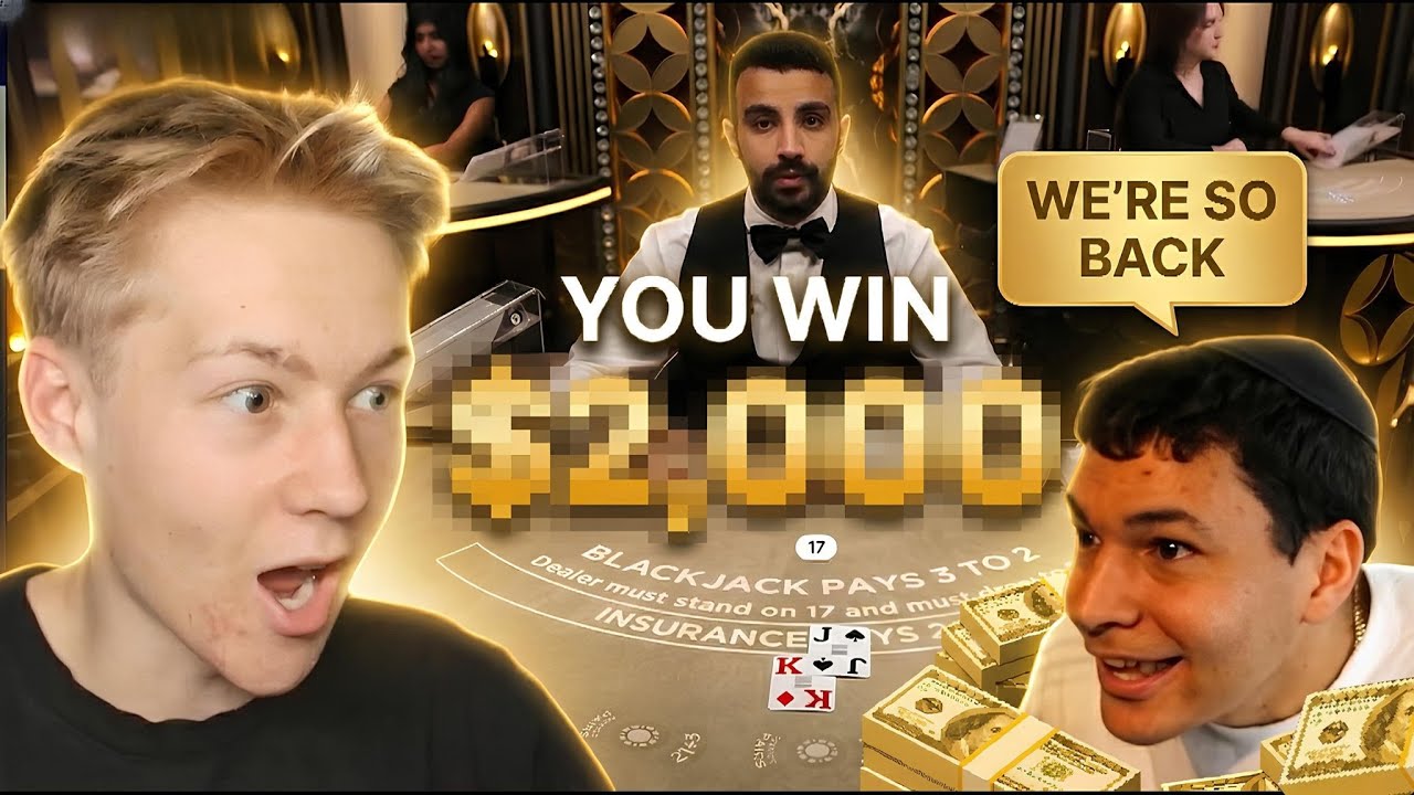 Goobr Paid Me Back 100K and I Took It to Blackjack - Stream Highlight #7