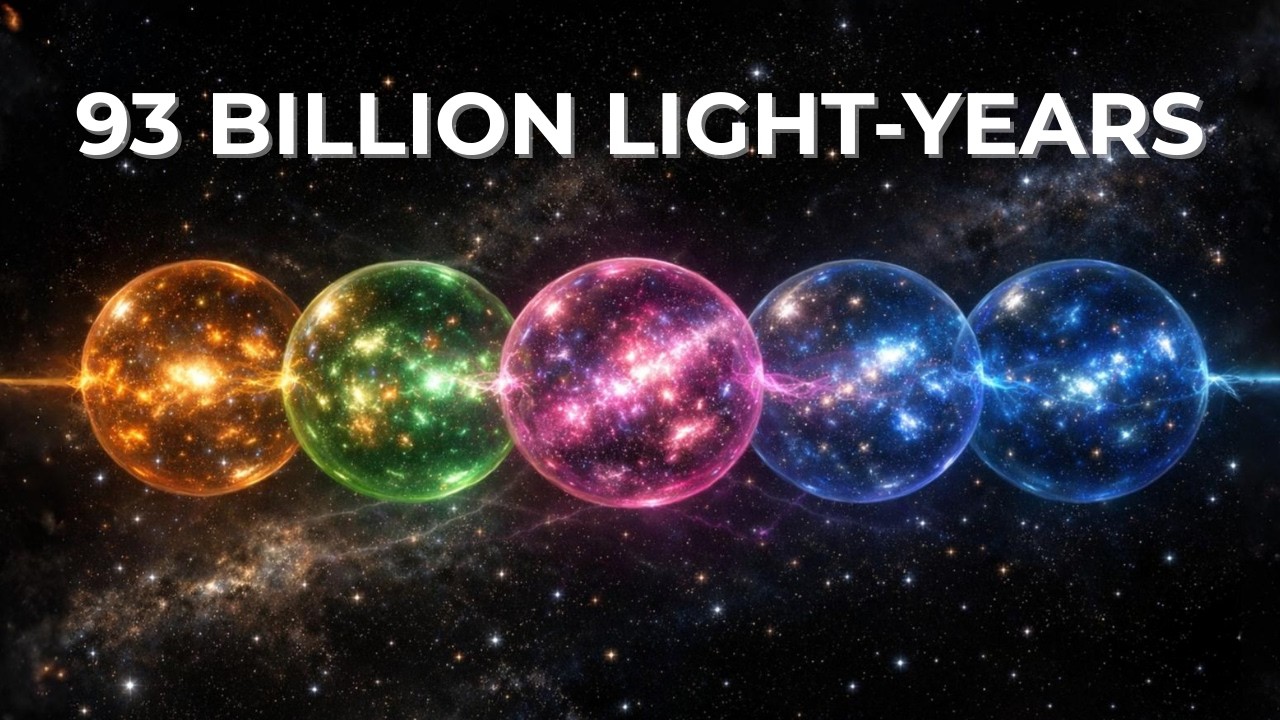 The True Scale of the Universe: Beyond 93 Billion Light-Years - Science for Sleep