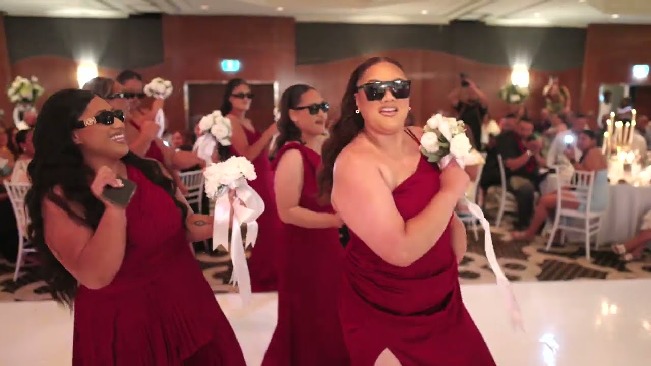 Fun Samoan bridal party entrance | Wollongong, Australia