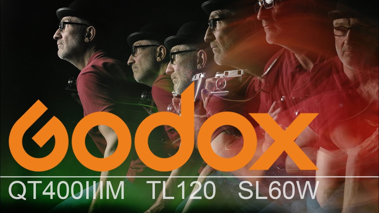 GODOX QT400IIIM. TL120 Magic Tube. SL60W. ENG