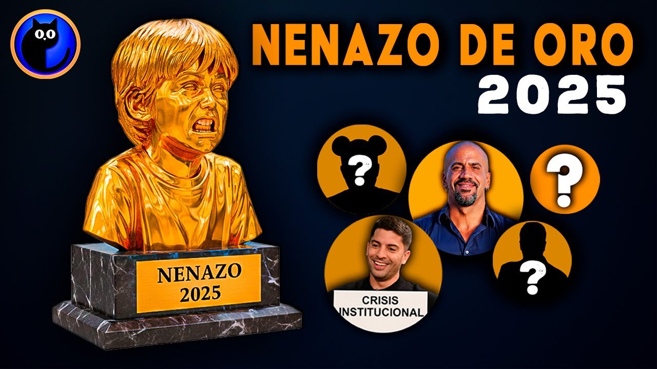 NENAZO de Oro 2025: 🏅 PREMIO al m&aacute;s llor&oacute;n del AMBIENTE del FUTBOL ARGENTINO