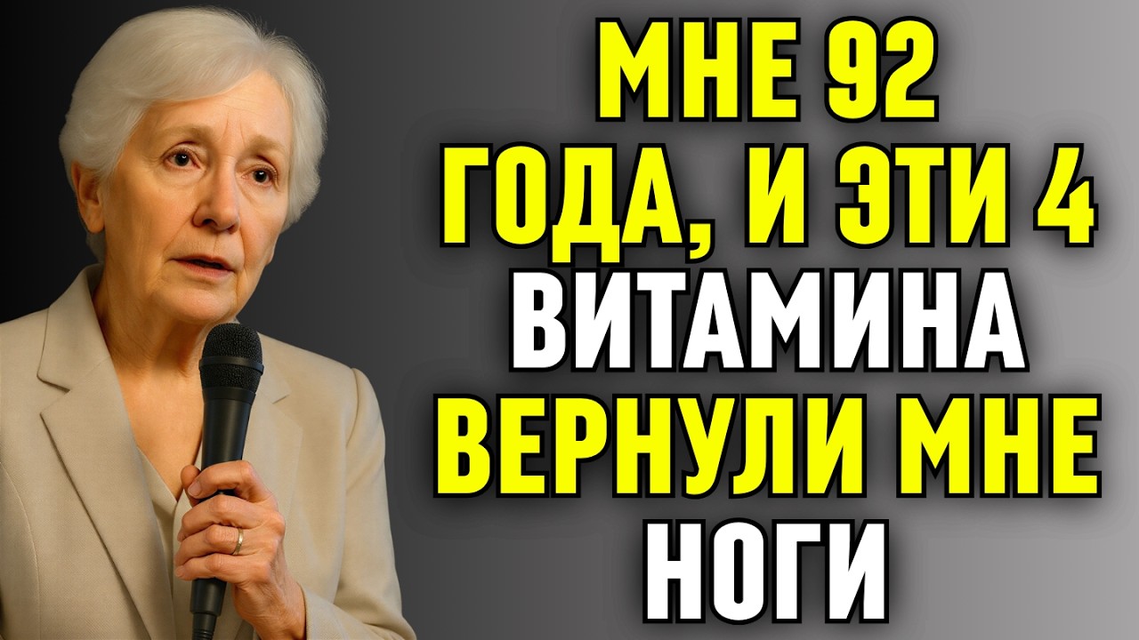 ЭТИ 4 ВИТАМИНА ВЕРНУЛИ МНЕ НОГИ! КАК Я СНОВА НАУЧИЛАСЬ ХОДИТЬ БЕЗ БОЛИ