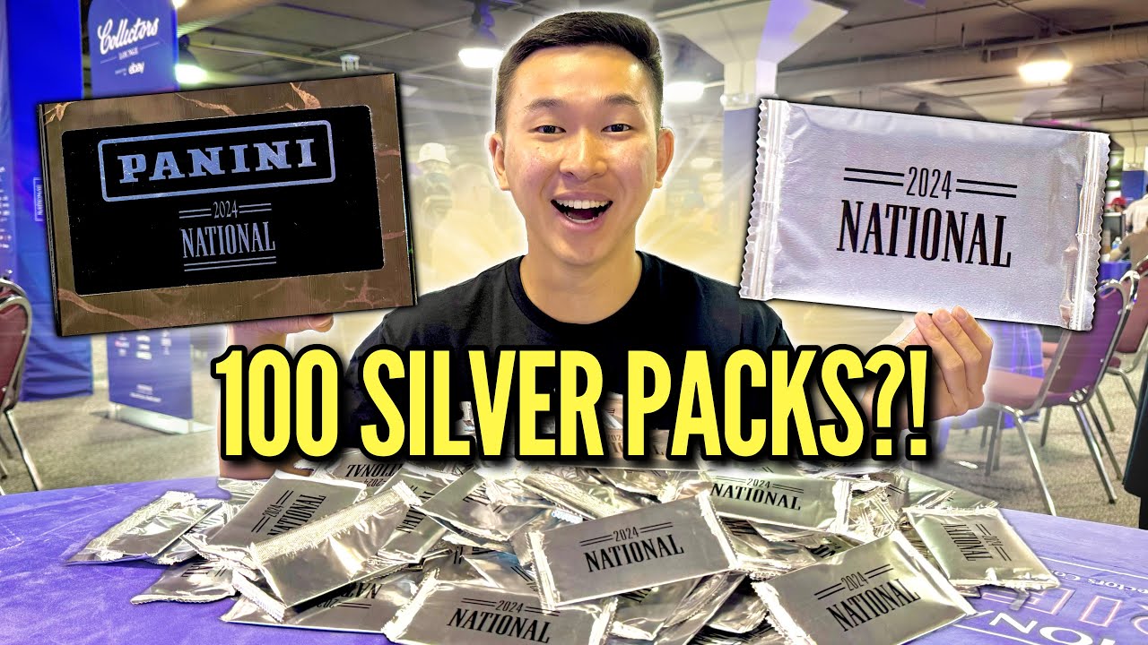 I OPENED 100 PANINI NATIONAL CONVENTION SILVER PACKS ($5,000)!!! 😱🔥