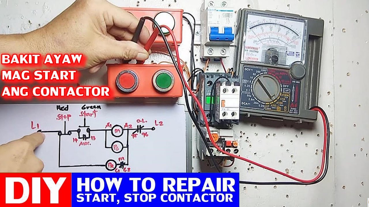 PAANO MAG TROUBLESHOOTING SA MOTOR CONTROL CONTACTOR