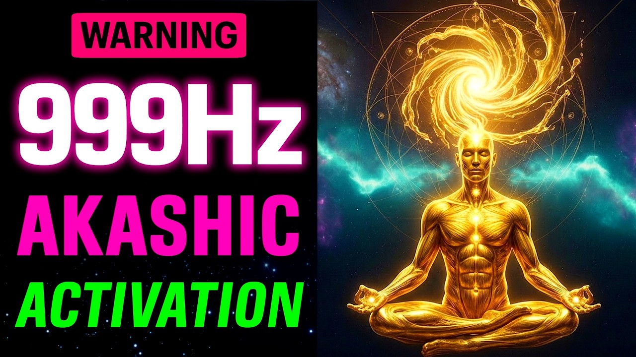 999Hz AKASHIC FREQUENCY That REWIRES Your MIND for HIGHER Intelligence