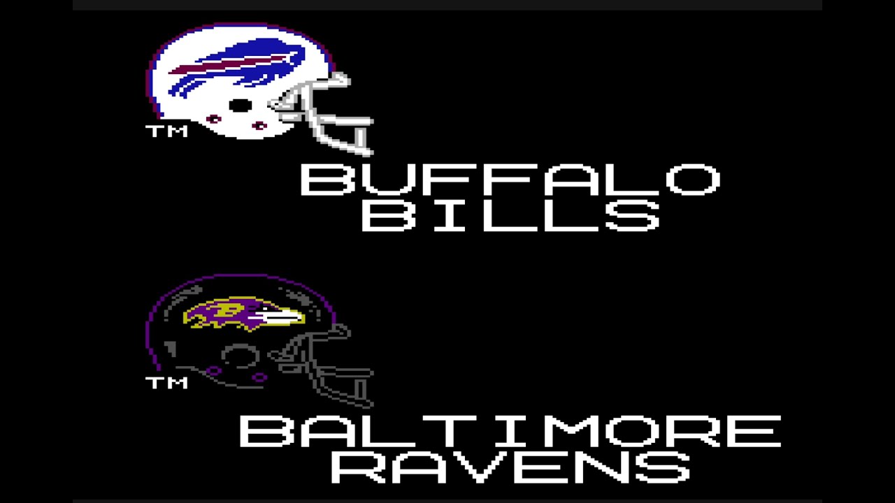 Tecmo Super Bowl 2025 Season BAL vs BUF week 1🐦‍⬛🦬🏈